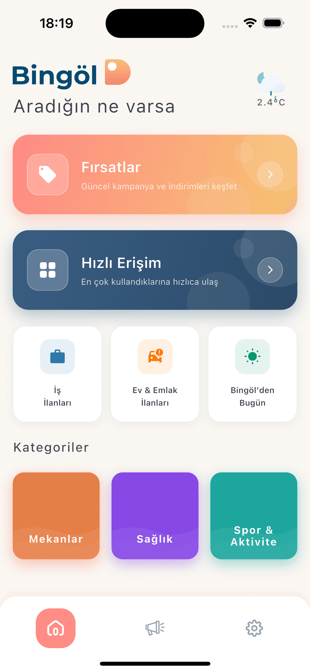 Antep Burada uygulama ekran görüntüsü
